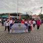 PT Timah Tbk Bersama Warga Desa Gemuruh Gotong Royong Bersama. Foto: Dokumen PT Timah.
