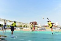 Pertandingan takraw di Kabupaten Karimun, Provinsi Kepulauan Riau di tahun 2020 lalu. (Foto :Humas Pemkab/KepriHeadline.id)