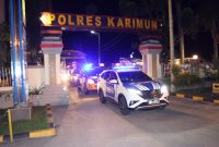 Polres Karimun melaksanakan Patroli Skala Besar, menindaklanjuti laporan maraknya aksi balap liar oleh remaja di Karimun. Foto: Humas Polres Karimun/KepriHeadline.id