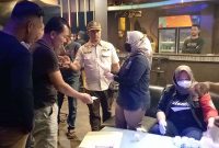 Pelaksanaan Razia oleh BNN di THM baru-baru ini. (Foto: Kepriheadline.id)