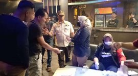 Pelaksanaan Razia oleh BNN di THM baru-baru ini. (Foto: Kepriheadline.id)