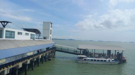 Ponton Pelabuhan STG Kabupaten Karimun. (Foto: Kepriheadline.id)