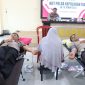 Personil Polres Karimun ikut Donor Darah dalam rangka HUT ke-18 Polda Kepri