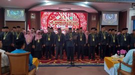 Wabup Karimun Lantik 68 Dewan Hakim STQH XV Tingkat Kabupaten Karimun, Kamis (9/3/2023). (FOTO: ISTIMEWA)