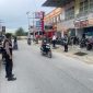 Personil Polres Karimun lakukan pengamanan di sejumlah titik wilayah Kabupaten Karimun. (Foto: Ist/Kepriheadline.id)