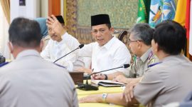 Rapat Persiapan Pelaksanaan Gugus Tugas Reforma Agraria (GTRA) Summit Tahun 2023 di Gedung Daerah Tanjungpinang. (Foto: Diskominfo Kepri)