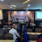 Kegiatan sosialisasi tentang Pengawasan serta Pengendalian Tumbuhan dan Satwa Liar di Ballroom Hotel Aston digelar SKP Kelas II Tanjungbalai Karimun, Kamis (6/4/2023).