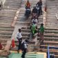 Suasana mudik di Pelabuhan Parit Rampak, Karimun, Jumat (14/4/2023).(Foto: Istimewa)