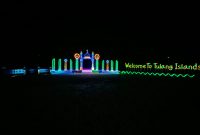 Suasana Lampu Colok di Desa Tulang. (Foto: Dispar Karimun)