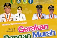 Pamflet Gerakan Pangan Murah. (Foto: Istimewa)