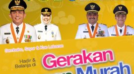 Pamflet Gerakan Pangan Murah. (Foto: Istimewa)
