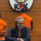 Wakil Ketua KPK Alexander Marwata dalam konferensi pers Dugaan Tindak Pidana Korupsi menyeret Bupati Meranti. (FOTO: Tangkapan Layar Siaran Langsung Konferensi Pers di Instagram @KPKRI)