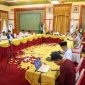 Rapat Persiapan Pelaksanaan Gugus Tugas Reforma Agraria (GTRA) Summit Tahun 2023 di Gedung Daerah Tanjungpinang. (FOTO: Diskominfo Kepri)