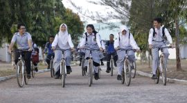 Siswa-siswi SMA Negeri 1 Pamali. (Foto: Dokumen Timah)