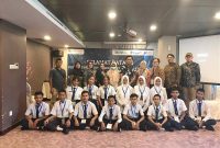 Peserta seleksi Program Kelas Beasiswa PT Timah saat mengikuti ujian seleksi di Batam. (Foto: Istimewa)
