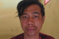 Pelaku Rian Mikael (26) yang melakukan pemukulan terhadap pria paruh baya di Kundur. (Foto: Istimewa/kepriheadline.id)