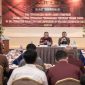 Rapat Koordinasi Tim Pora Karimun dipimpin Kepala Kantor Imigrasi Kelas II TPI Karimun Zulmanur Arif dan Kepala Kejari Karimun Firdaus di Hotel Aston. (Foto: Istimewa untuk Kepriheadline.id)
