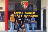Tim Srigala Polres Karimun ringkus pelaku Curat di 5 TKP wilayah Kabupaten Karimun. (Foto: Istimewa)