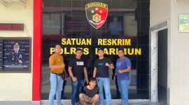Tim Srigala Polres Karimun ringkus pelaku Curat di 5 TKP wilayah Kabupaten Karimun. (Foto: Istimewa)