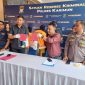 Satreskrim Polres Karimun menggelar Press Rilis pengungkapan penyeludupan PMI Ilegal ke Malaysia. Foto: Kepriheadline.id