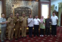 Rapat Koordinasi persiapan kunjungan Presiden RI Joko Widodo ke Karimun dalam GTRA Summit 2023 Agustus mendatang. (Foto: Istimewa)