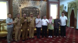 Rapat Koordinasi persiapan kunjungan Presiden RI Joko Widodo ke Karimun dalam GTRA Summit 2023 Agustus mendatang. (Foto: Istimewa)