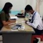 Hadi Syahputra saat mengikuti rangkaian test yang diberikan oleh team Beasiswa PT Timah