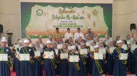Prosesi Wisuda 39 Tahfidz Quran Islamic Center Kundur. Foto: Istimewa