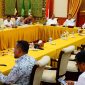 Pemerintah Provinsi Kepri bersama Pemerintah Kabupaten Karimun dan Bandara RHA Karimun menggelar rapat koordinasi membahas pengembangan Bandara di Gedung Daerah, Tanjungpinang. Foto: istimewa
