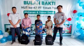 Puluhan Anak di Kabupaten Karimun Ikuti Khitanan Massal PT Timah Tbk. Foto: Humas Timah