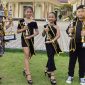 Empat model cilik perwakilan Kabupaten Karimun berhasil meraih prestasi di Festival Model Batik Indonesia 2023 di Jakarta. Foto: istimewa