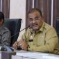 Bupati Karimun Aunur Rafiq memimpin rapat persiapan GTRA Summit 2023 di Ruang Cempaka Putih, Senin (3/7/2023). Foto: Facebook Diskominfo Karimun