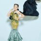 Naura Nur Afifa (10) Perwakilan Kepri di Festival Batik Indonesia 2023 di Jakarta. Foto: Istimewa