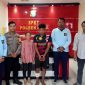 Polsek Kundur Barat menggelar Konfrensi Pers atas pengungkapan kasus Curanmor di Kundur. Foto: Istimewa