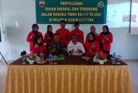 Penyuluhan Paham Radikalisme dan Terorisme di SMAN 1 Buru. Foto: Satgas TMMD.