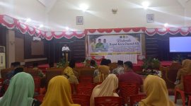 Wakil Bupati Sekaligus Ketua Umum LPTQ Kabupaten Karimun Anwar Hasyim membuka secara resmi Rakerda ke-VII LPTQ tahun 2023. Foto: Istimewa