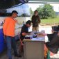 Mobil sehat PT Timah saat menyambangi masyarakat Desa Perayun beberapa waktu lalu. Foto: Humas PT Timah
