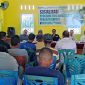 PT Timah Tbk melaksanakan sosialisasi program reklamasi laut penahan abrasi. Foto: Humas timah