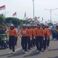 Pelaksanaan Lomba Gerak Jalan 10 Km di Coastal Area. Foto: rr