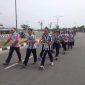 Lomba gerak jalan di Karimun. Foto: Facebook Karimun Corner