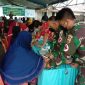 Satgas TMMD ke-117 berikan penyukuhan KB Kesehatan dan Stunting. Foto: Satgas TMMD