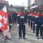 JKK Ikuti Lomba Gerak Jalan di Kecamatan Kundur, dalam rangka memeriahkan HUT ke-78 RI. Foto: Istimewa