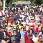 Ribuan masyarakat antusias ikuti Pekan Sehat HUT ke-47 PT Timah di gelar di lapangan Wisma PT Timah, Desa Perayun, Kecamatan Kundur Utara, Minggu (27/8/2023). Foto: Humas PT Timah Tbk
