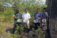 Panen siput isap hasil budidaya Pokdakan Maju Bersama Desa Sawang dan PT Timah. Foto: istimewa