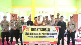 SIP Angkatan 52 Resimen Aditya Diandra Beri Bantuan Buku dan Al-Quran ke Ponpes Ar-Raudah. Foto: Istimewa