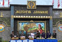 Momen peringatan HUT ke-78 TNI tahun 2023. Foto: istimewa