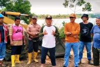 Dukung Pembangunan Destinasi Wisata Baru, PT Timah Tbk Ikut Gotong Royong Bersama Masyarakat Desa Gemuruh. Foto: istimewa