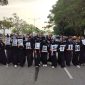 Aksi bela Palestina digelar di Kabupaten Karimun dan diikuti ratusan massa dari berbagai kalangan. Foto: KepriHeadline.id