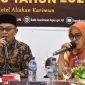 Ketua KPU Kabupaten Karimun Mardanus (Kiri), Komisioner KPU Kabupaten Karimun Suhermita (Kanan). Foto: Dokumen KPU