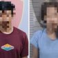 Dua pelaku pencurian di Polsek Tebing. Foto: istimewa